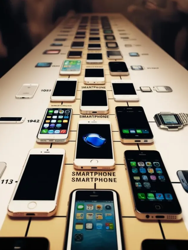 Evolução dos Smartphones: Tamanho de Tijolo ao Dobrável